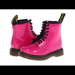 NEW Dr. Martens HOT PINK Girls size 12